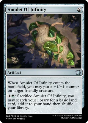 Card: Amulet Of Infinity