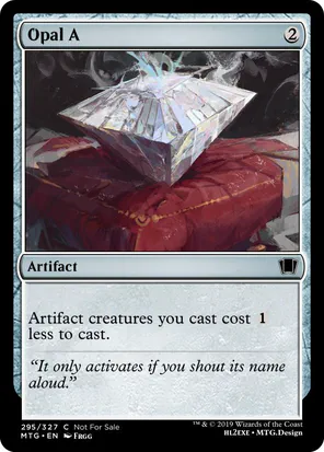 Card: Opal A