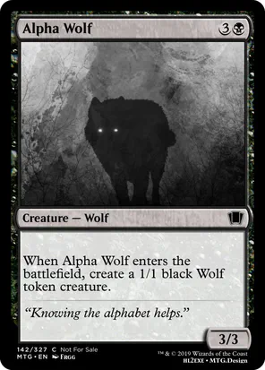 Card: Alpha Wolf