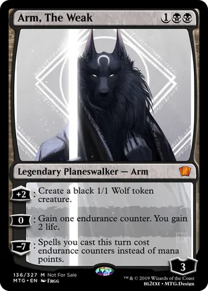 Card: Arm, The Weak