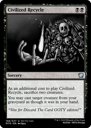 Card: Civilized Recycle