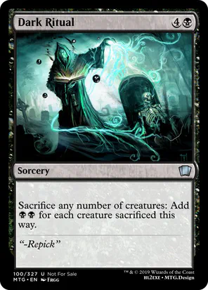 Card: Dark Ritual