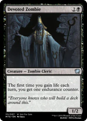 Card: Devoted Zombie