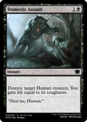 Card: Domestic Assault