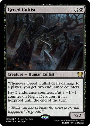 Card: Greed Cultist