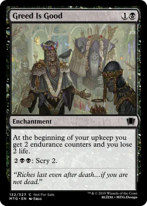 Card: Greed Is Good