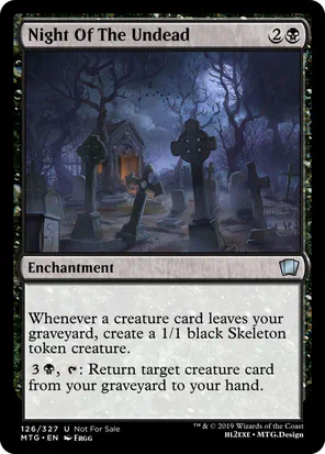 Card: Night Of The Undead