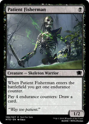 Card: Patient Fisherman