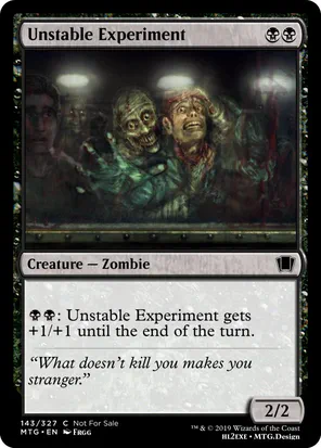 Card: Unstable Experiment