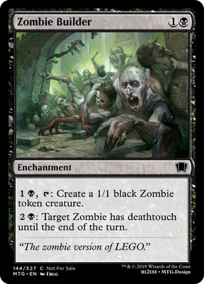 Card: Zombie Builder