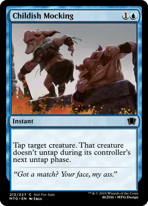 Card: Childish Mocking