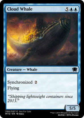 Card: Cloud Whale