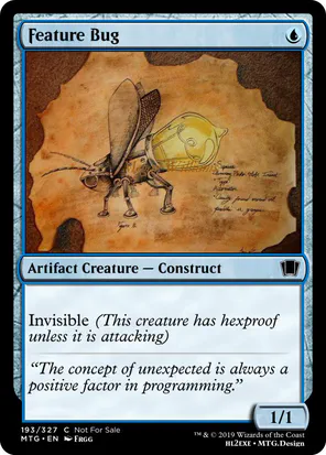 Card: Feature Bug