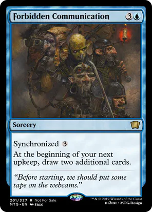 Card: Forbidden Communication