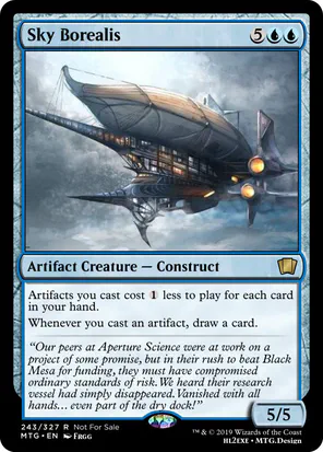 Card: Sky Borealis