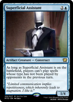 Card: Superficial Assistant