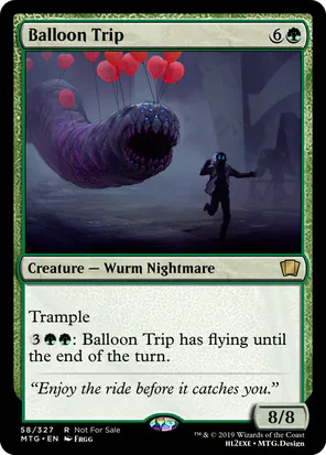 Card: Balloon Trip