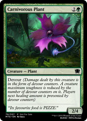 Card: Carnivorous Plant