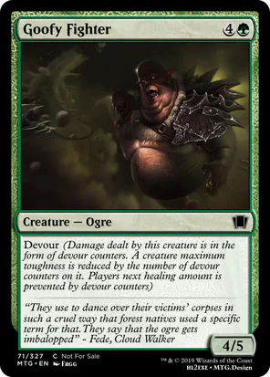 Card: Goofy Fighter