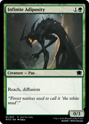 Card: Infinite Adiposity