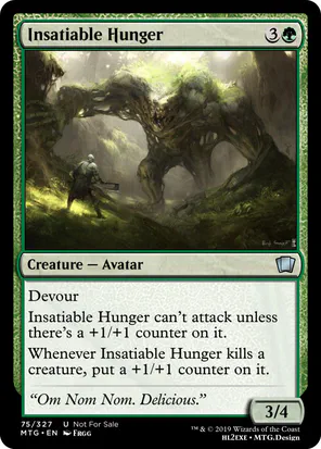 Card: Insatiable Hunger