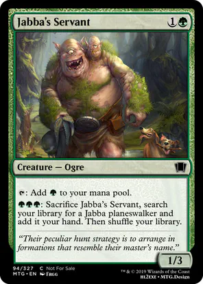 Card: Jabba's Servant