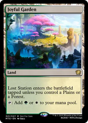 Card: Joyful Garden