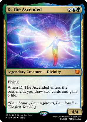 Card: D, The Ascended