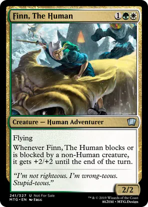 Card: Finn, The Human