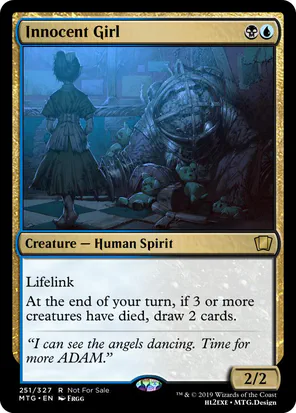Card: Innocent Girl