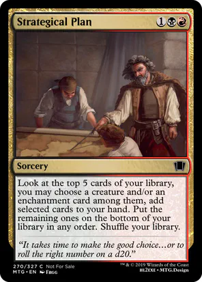 Card: Strategical Plan