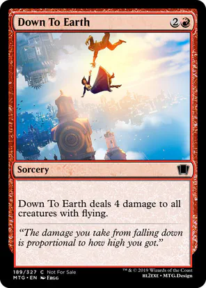 Card: Down To Earth