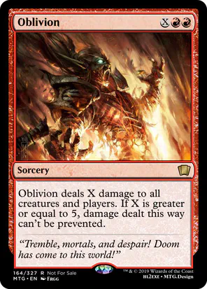 Card: Oblivion