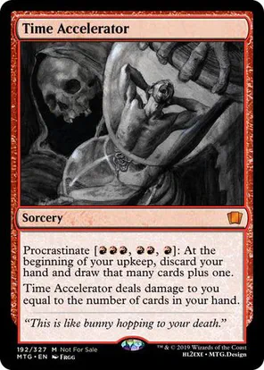 Card: Time Accelerator