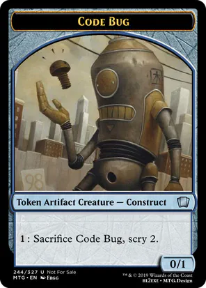 Card: Code Bug
