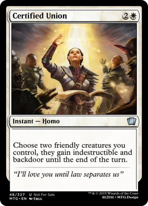 Card: Certified Union