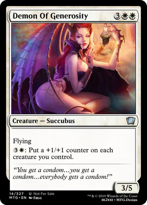 Card: Demon Of Generosity