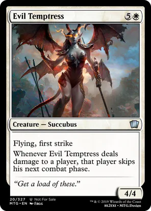 Card: Evil Temptress
