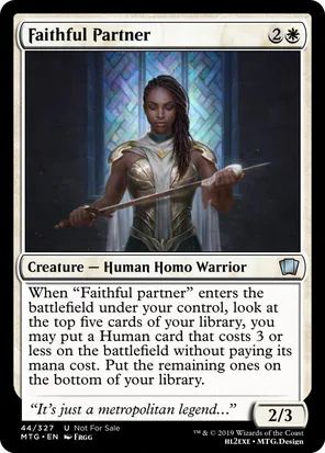 Card: Faithful Partner