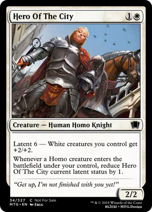Card: Hero Of The City