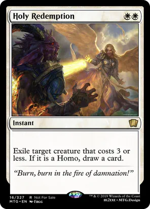 Card: Holy Redemption