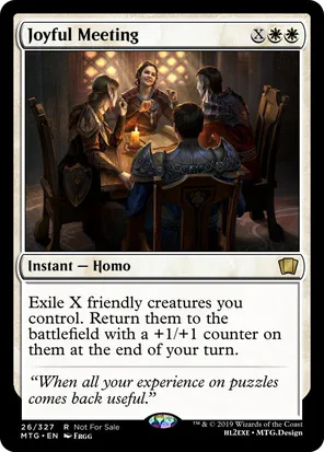 Card: Joyful Meeting