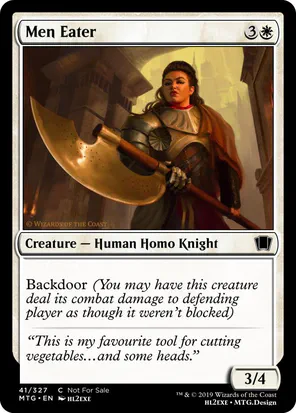 Card: Men Eater