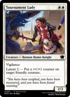 Card: Tournament Lady