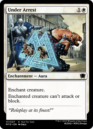 Card: Under Arrest