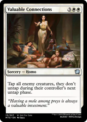 Card: Valuable Connections